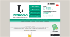 Desktop Screenshot of lofgreens.com